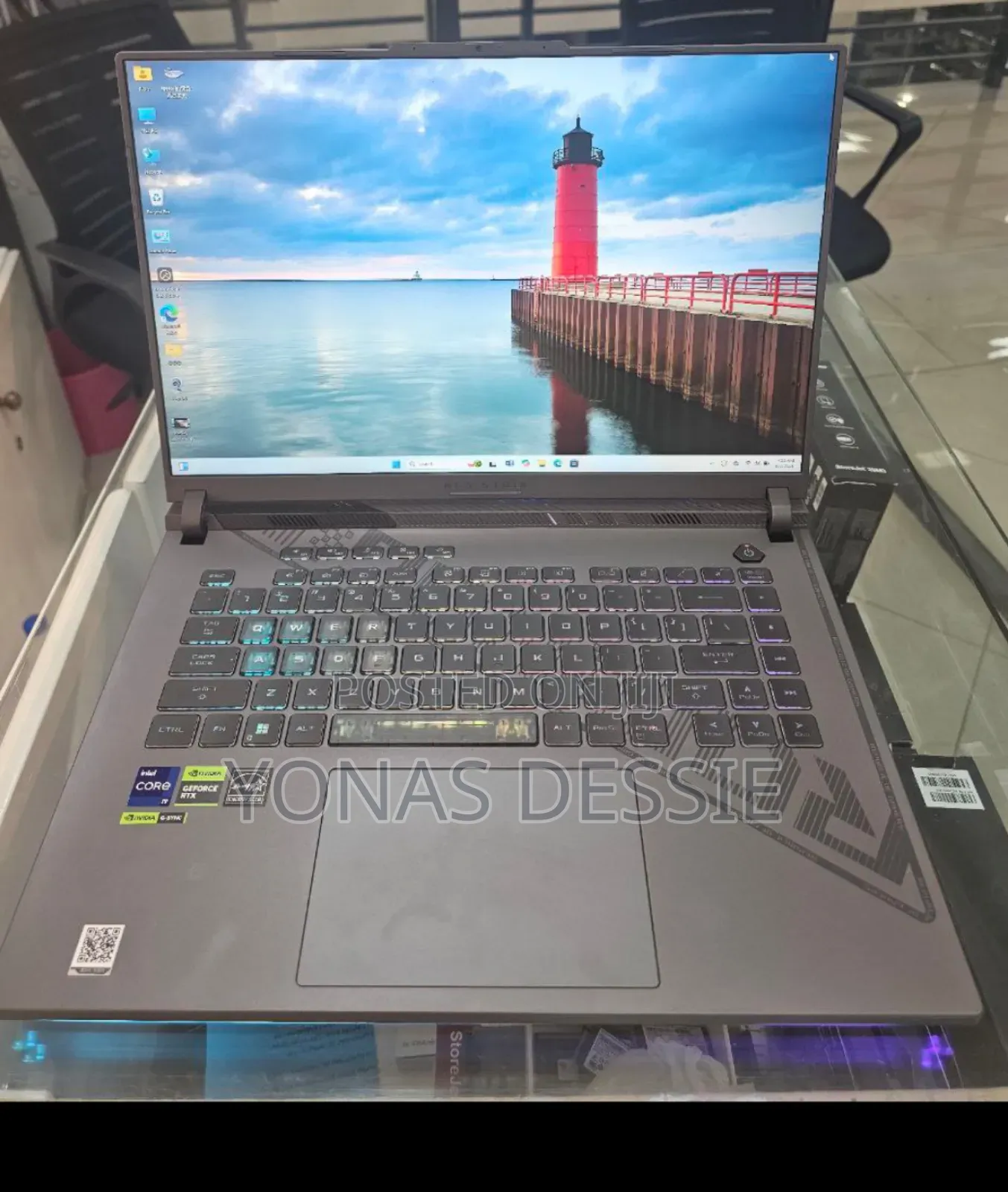 New Laptop Asus ROG Strix G16 G614 16GB Intel Core i9 SSD 1T