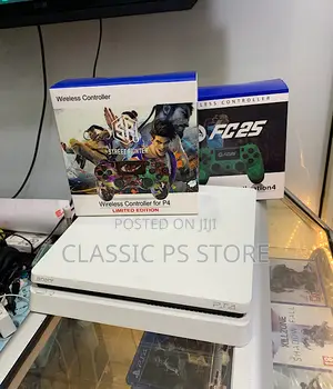 Photo - White Playstation 4 Slim