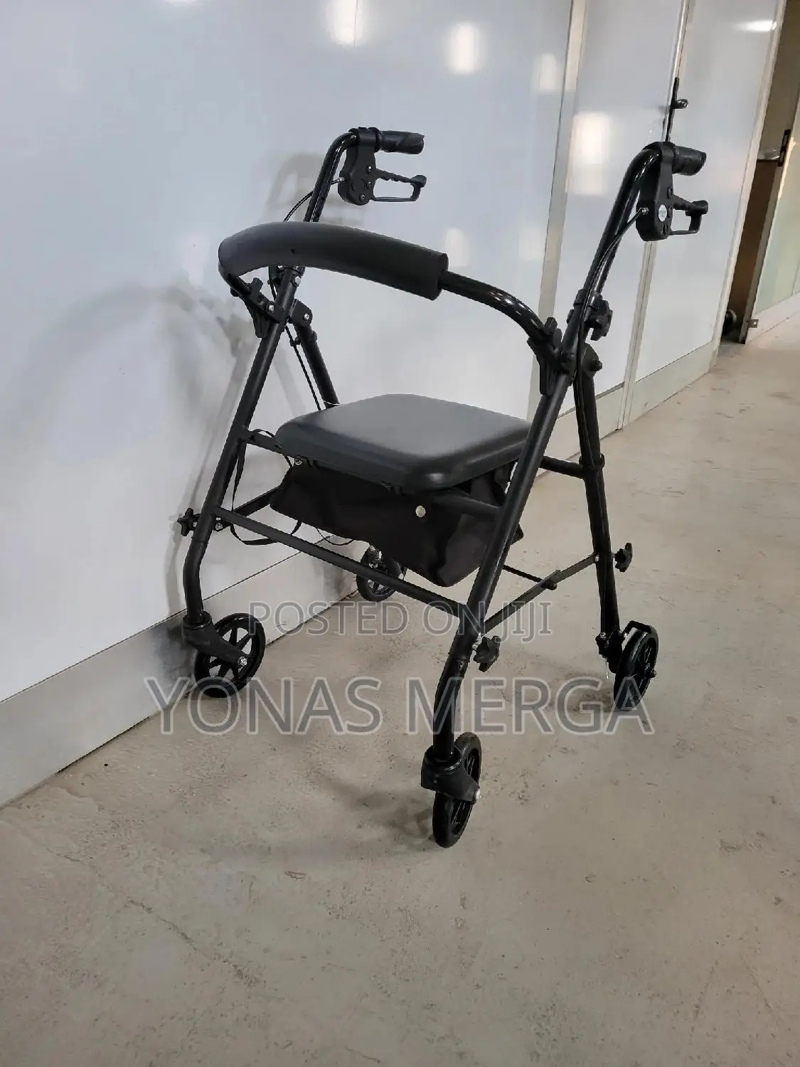 Walker for Small Spaces - 4 Wheel Lightweight Adult Easy