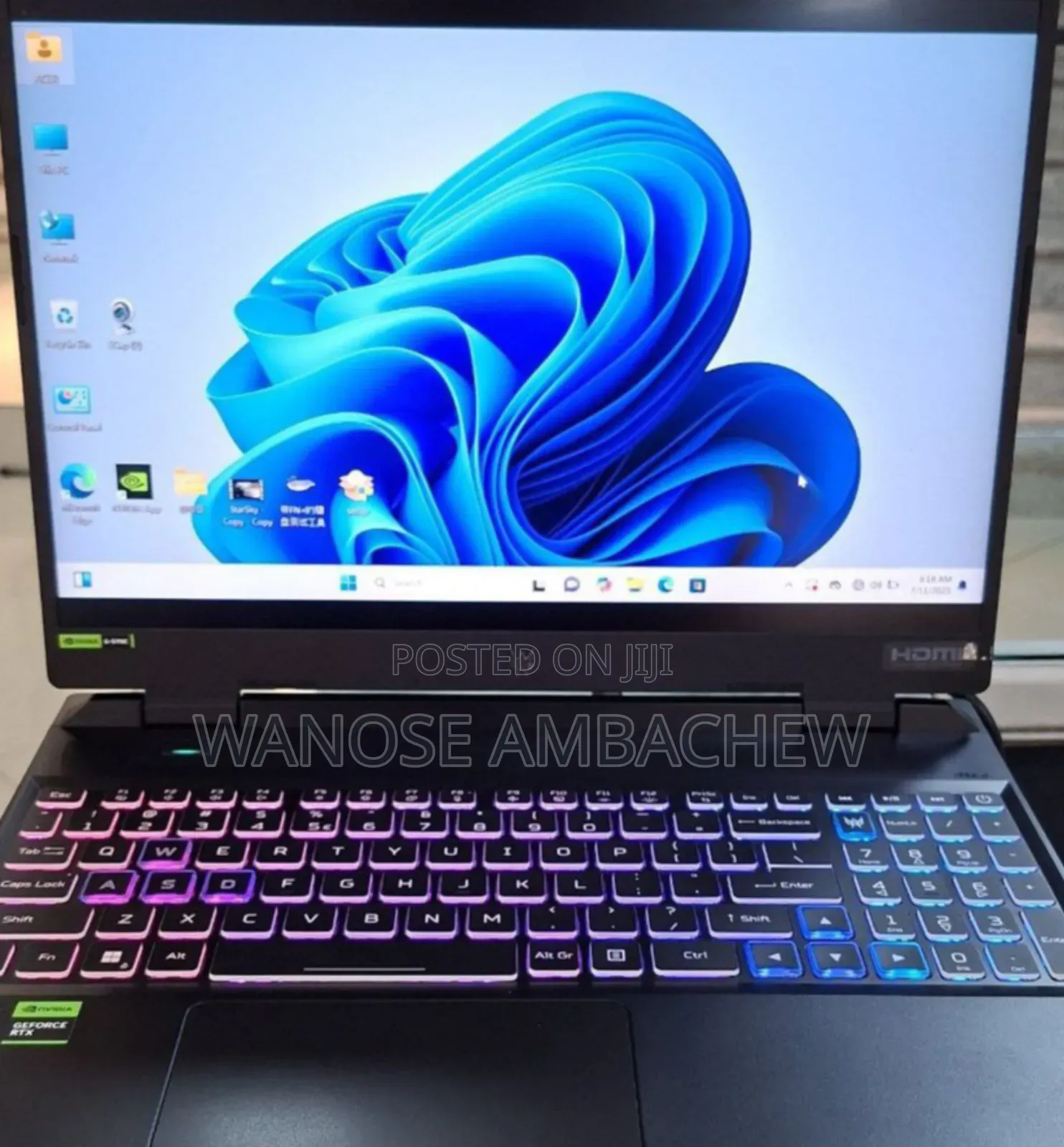 New Laptop Acer Predator Helios 300 16GB Intel Core I9 SSD 1T