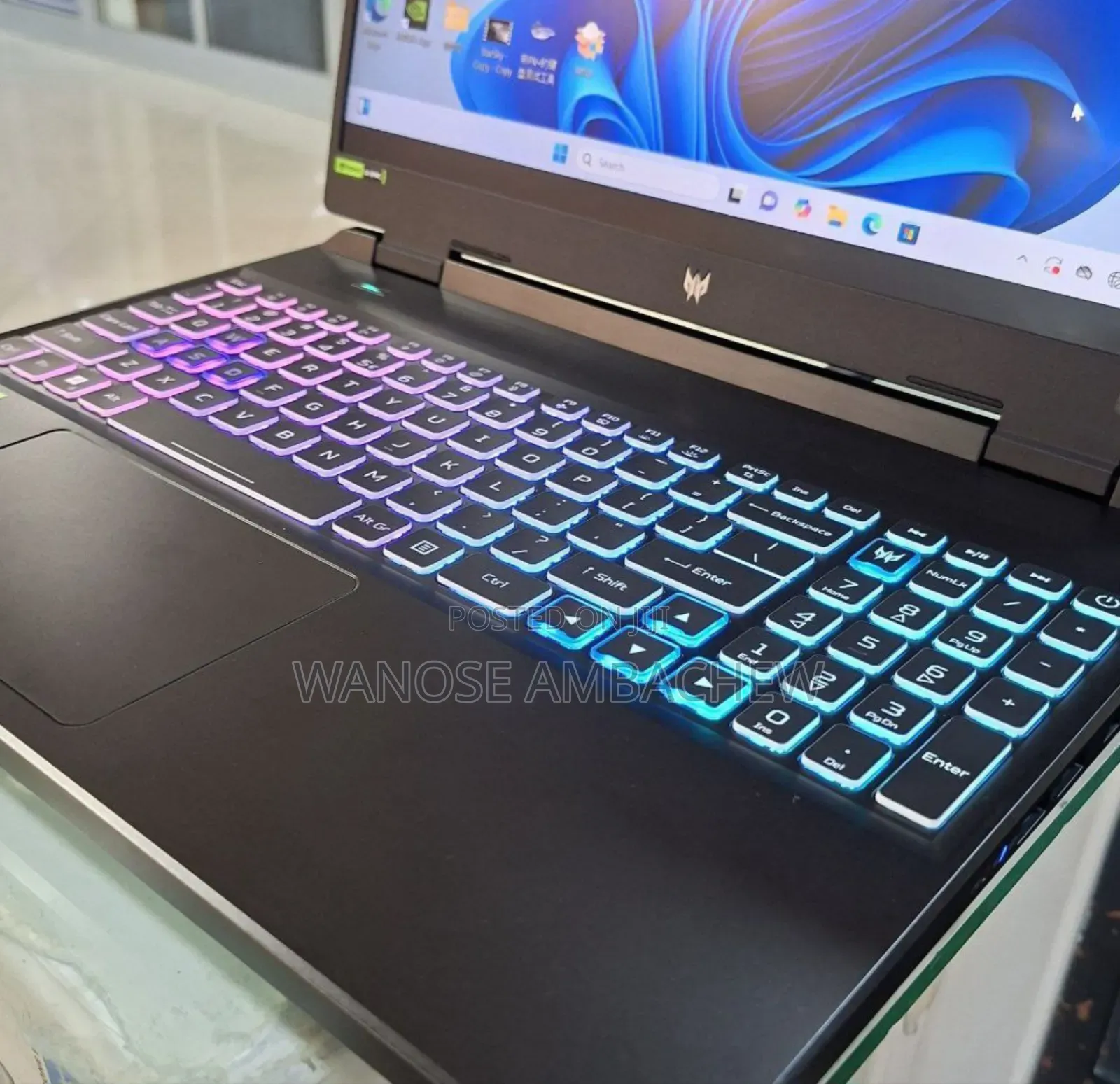 New Laptop Acer Predator Helios 300 16GB Intel Core I9 SSD 1T