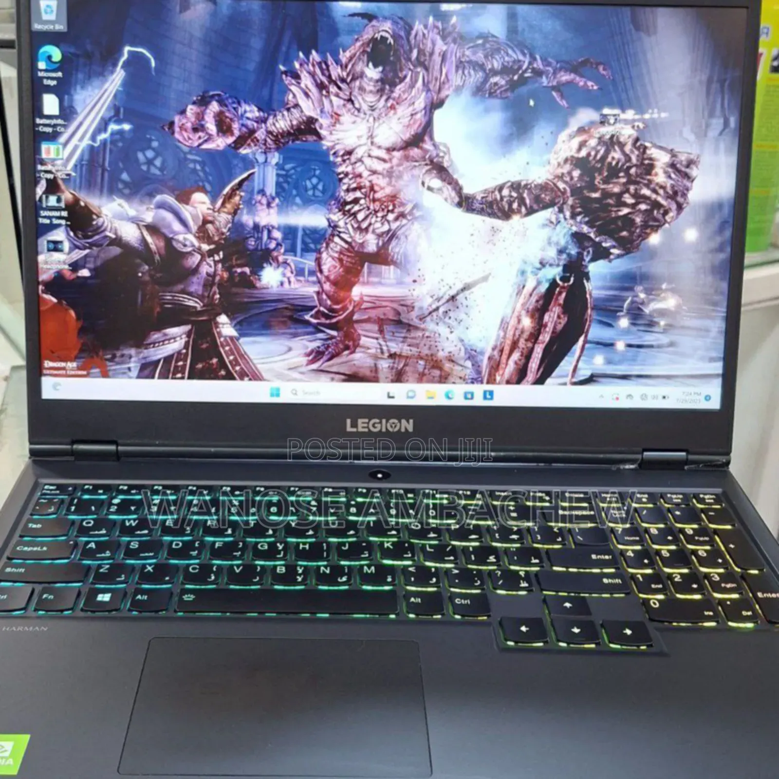 New Laptop Lenovo Legion 5 16GB Intel Core I7 SSD 512GB