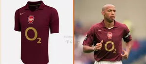 Arsenal 2005/06 Home Retro Kit Original Nike