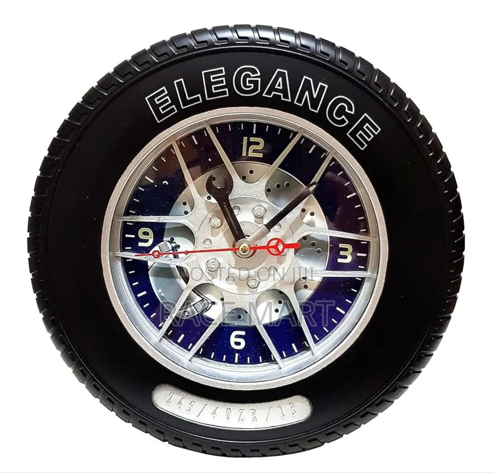 Car Rim Car Tire Wall Clock