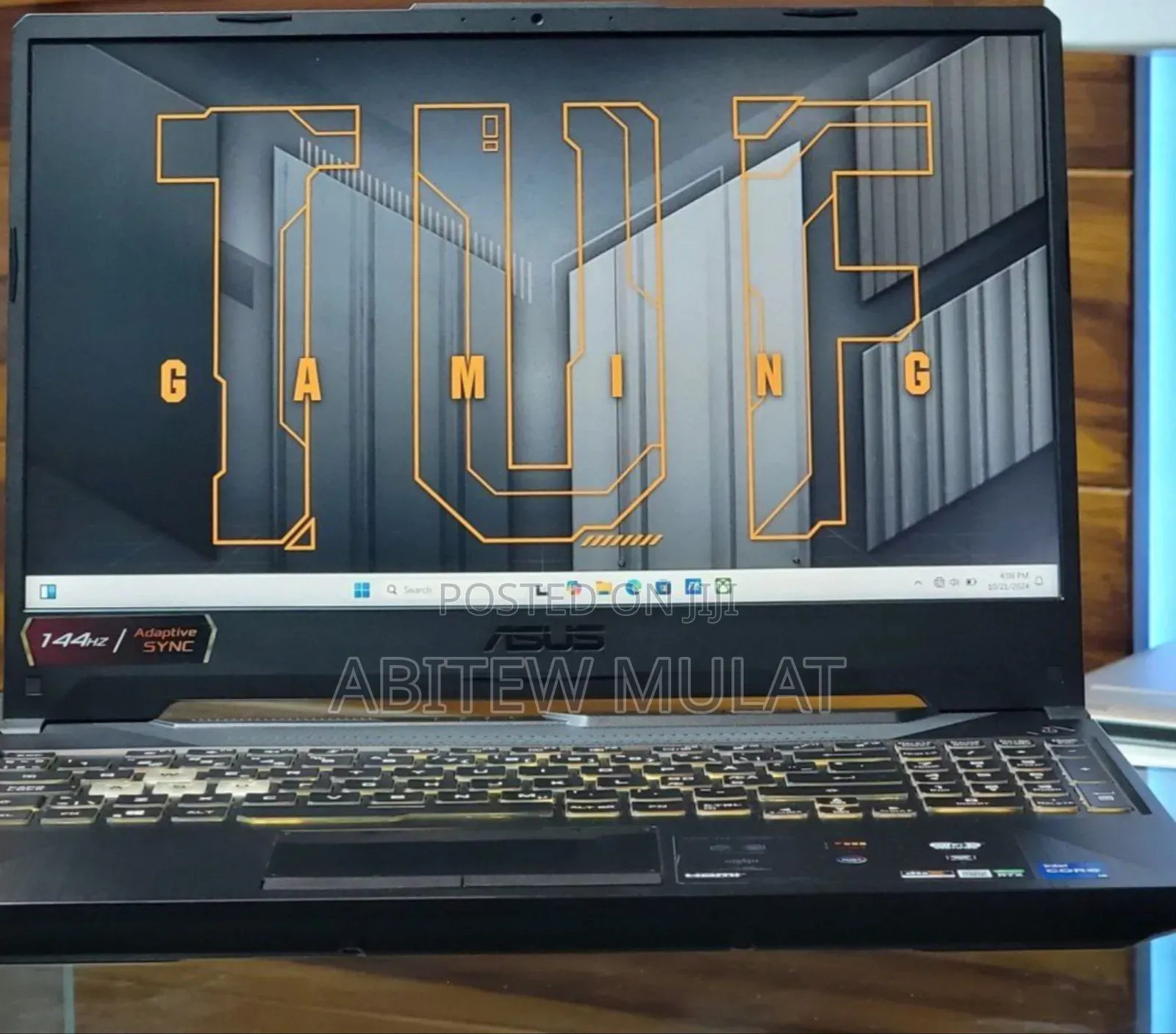 New Laptop Asus TUF Gaming A15 16GB Intel Core I5 SSD 512GB