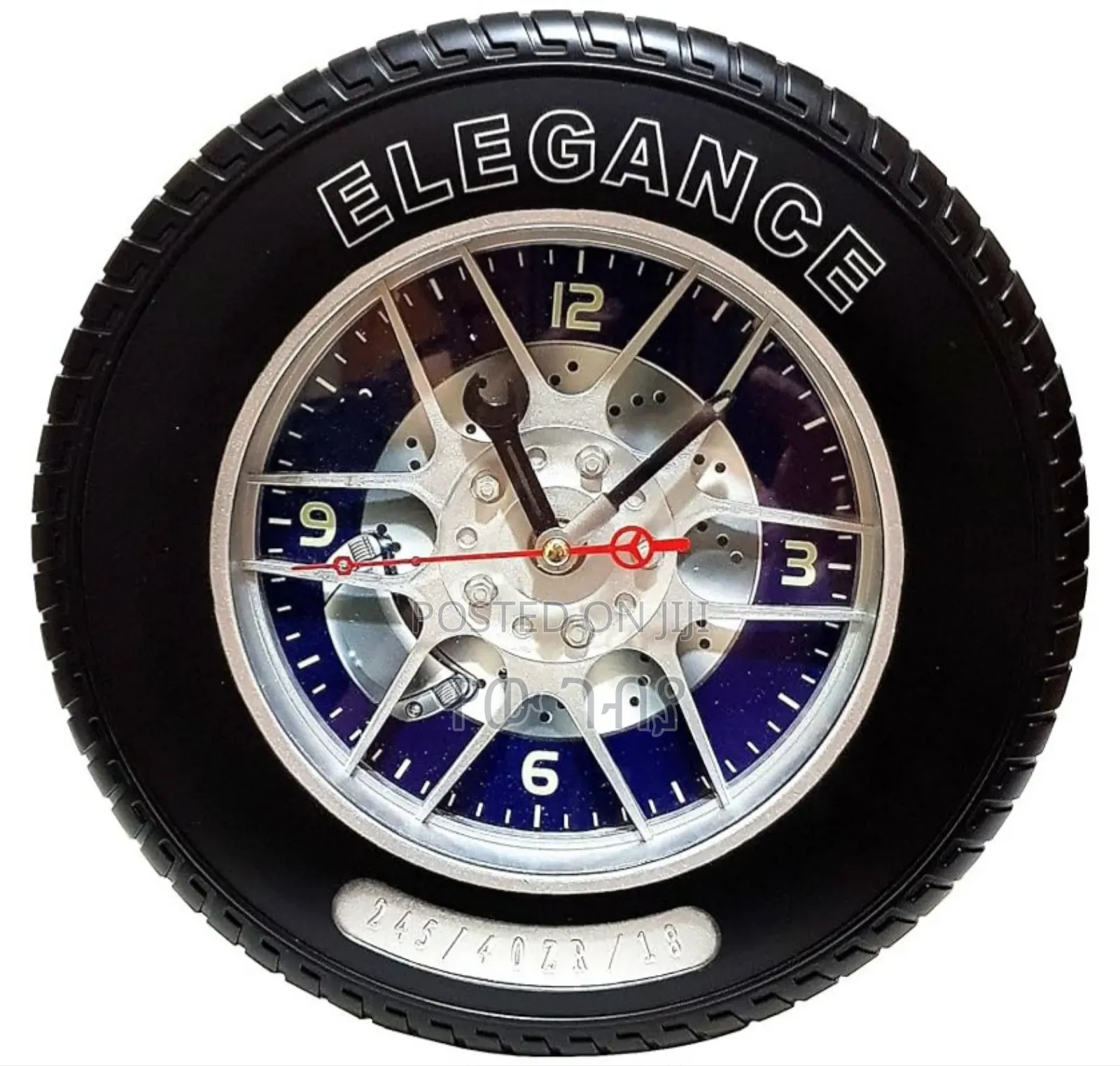 Car Rim Car Tire Wall Clock