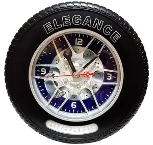 Car Rim Car Tire Wall Clock