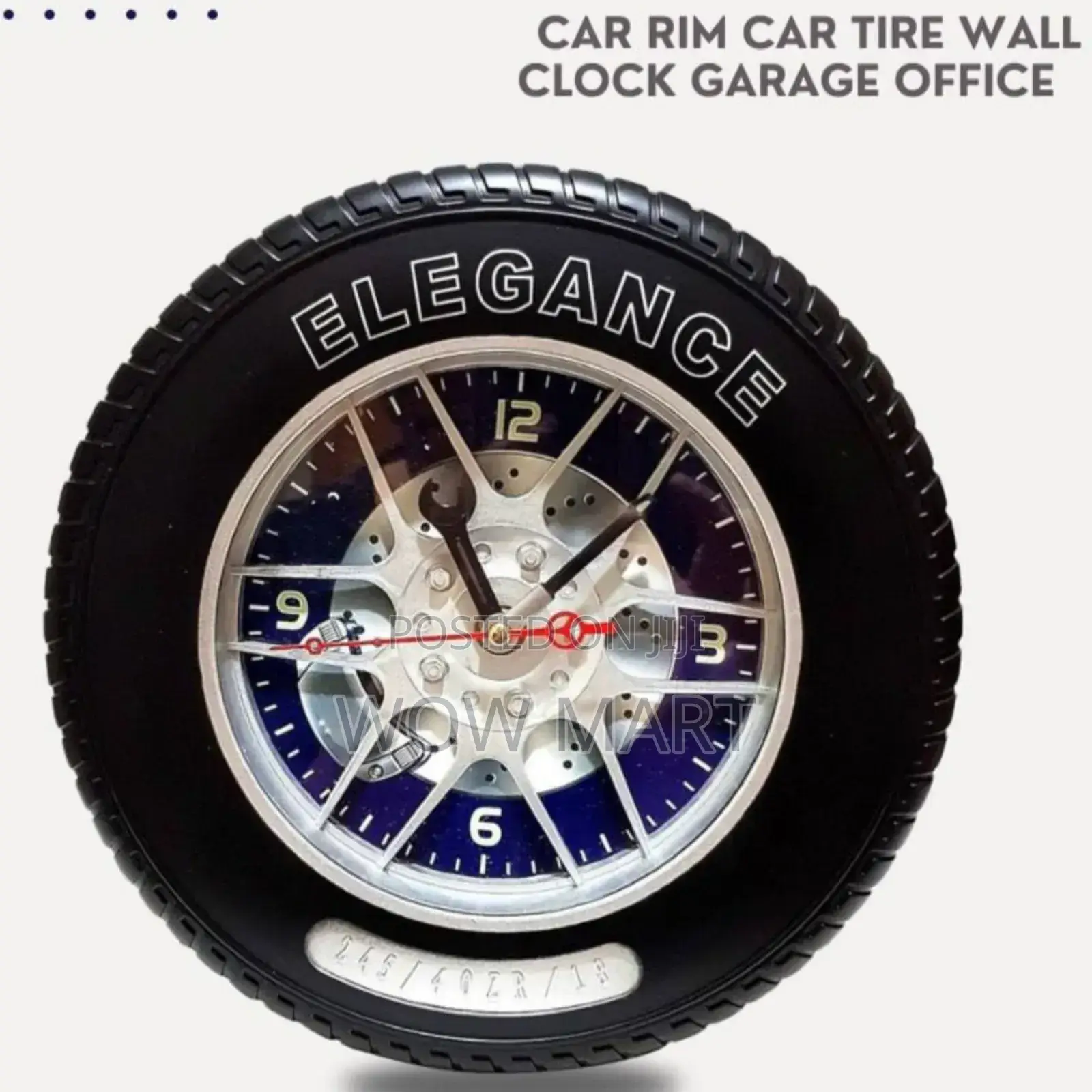 Car Rim Car Tire Wall Clock
