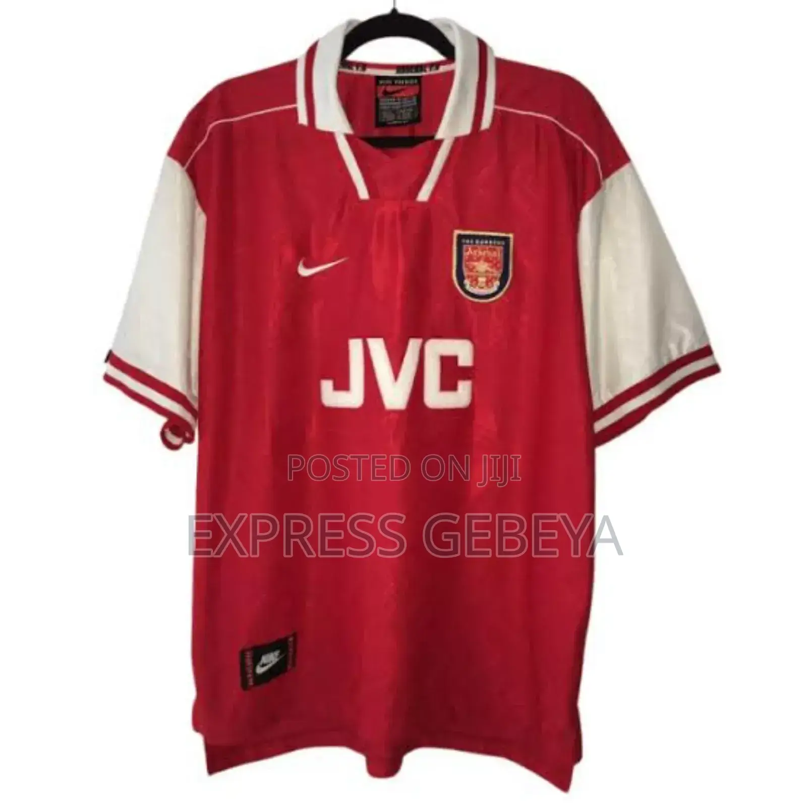 Arsenal 1996/97 Home Retro Kit Original Nike