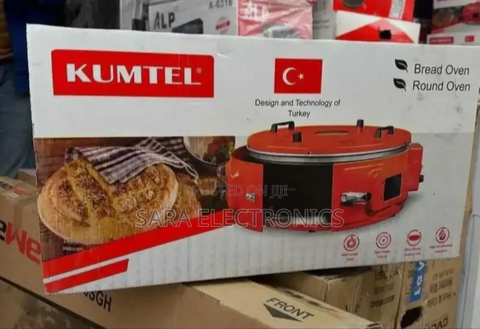 ☆Kumtel Bread Oven 3 Patra