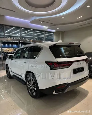 New Lexus LX 2025 White