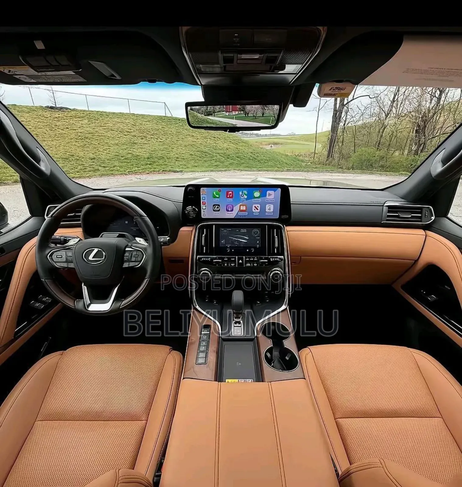 New Lexus LX 2025 White