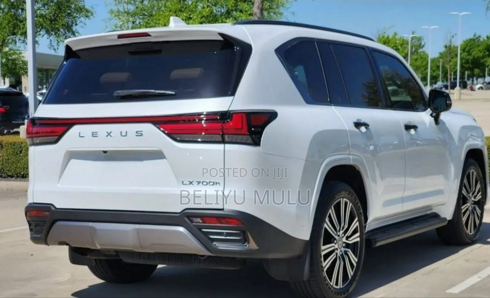 New Lexus LX 2025 White