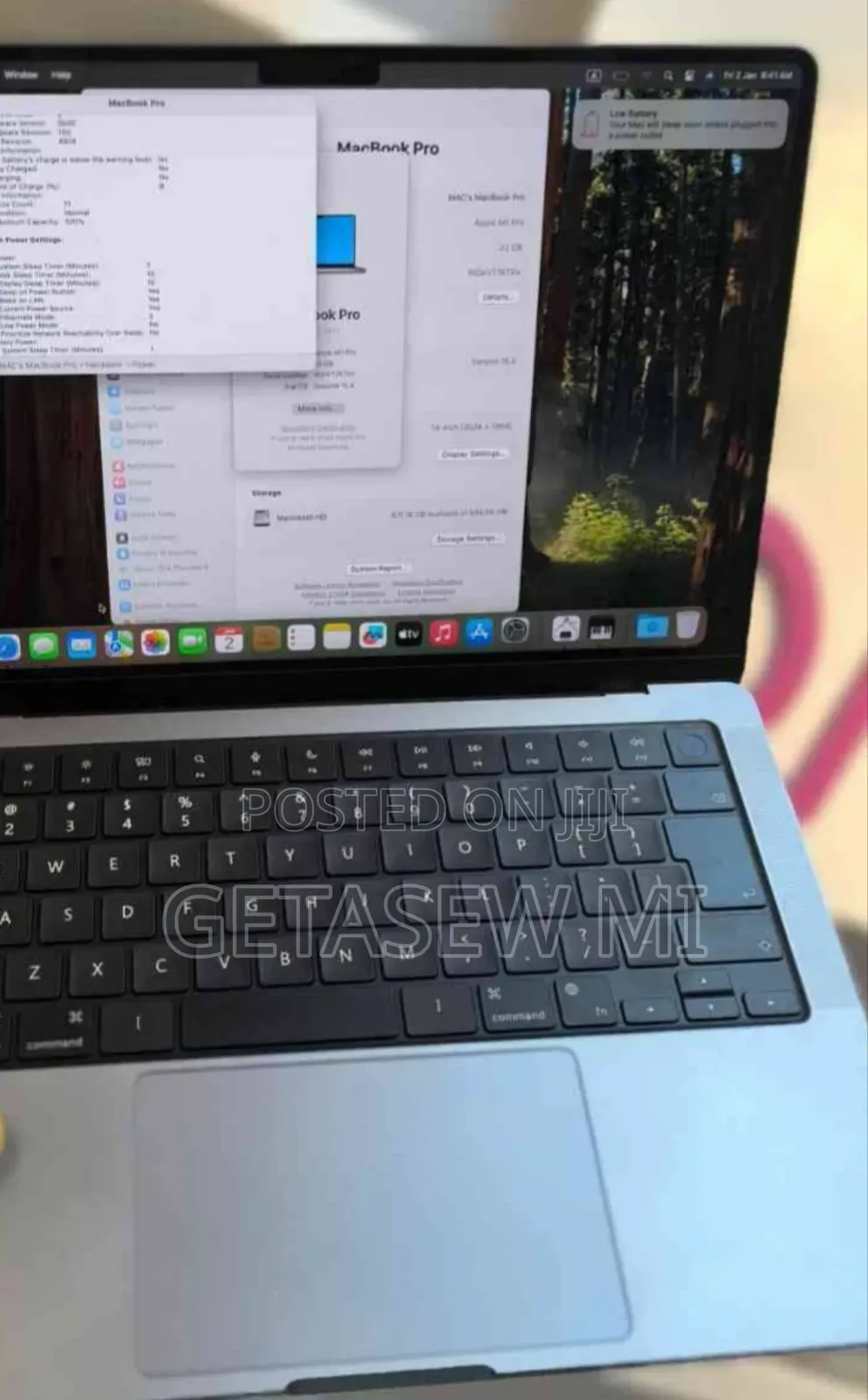 New Laptop Apple MacBook Pro M1 16GB Apple M1 Pro SSHD (Hybrid) 1T