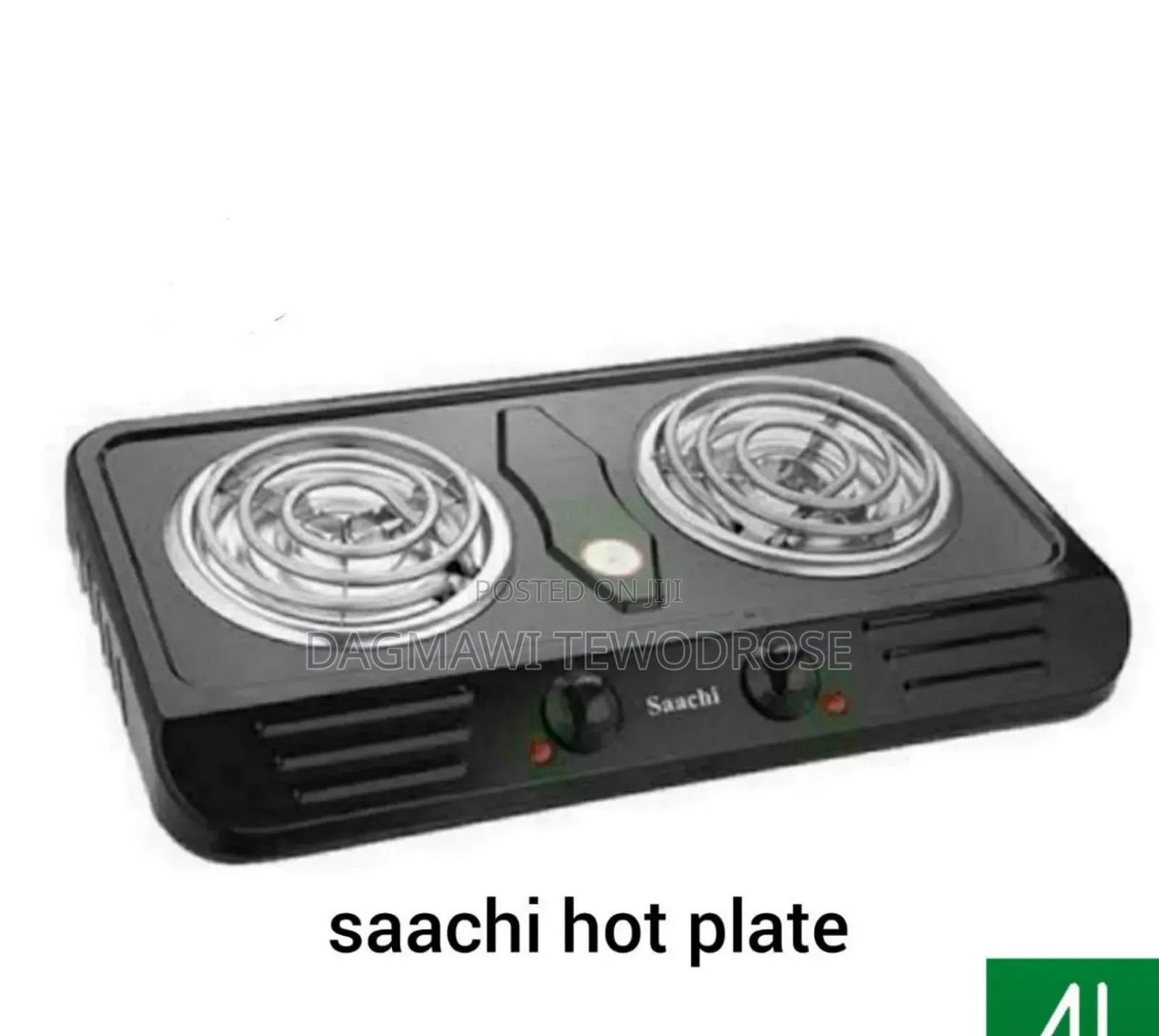 Saachi Double Hot Plate