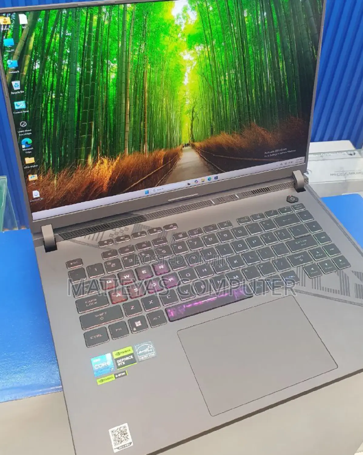 New Laptop Asus ROG Strix G15 16GB Intel Core I7 SSD 1T