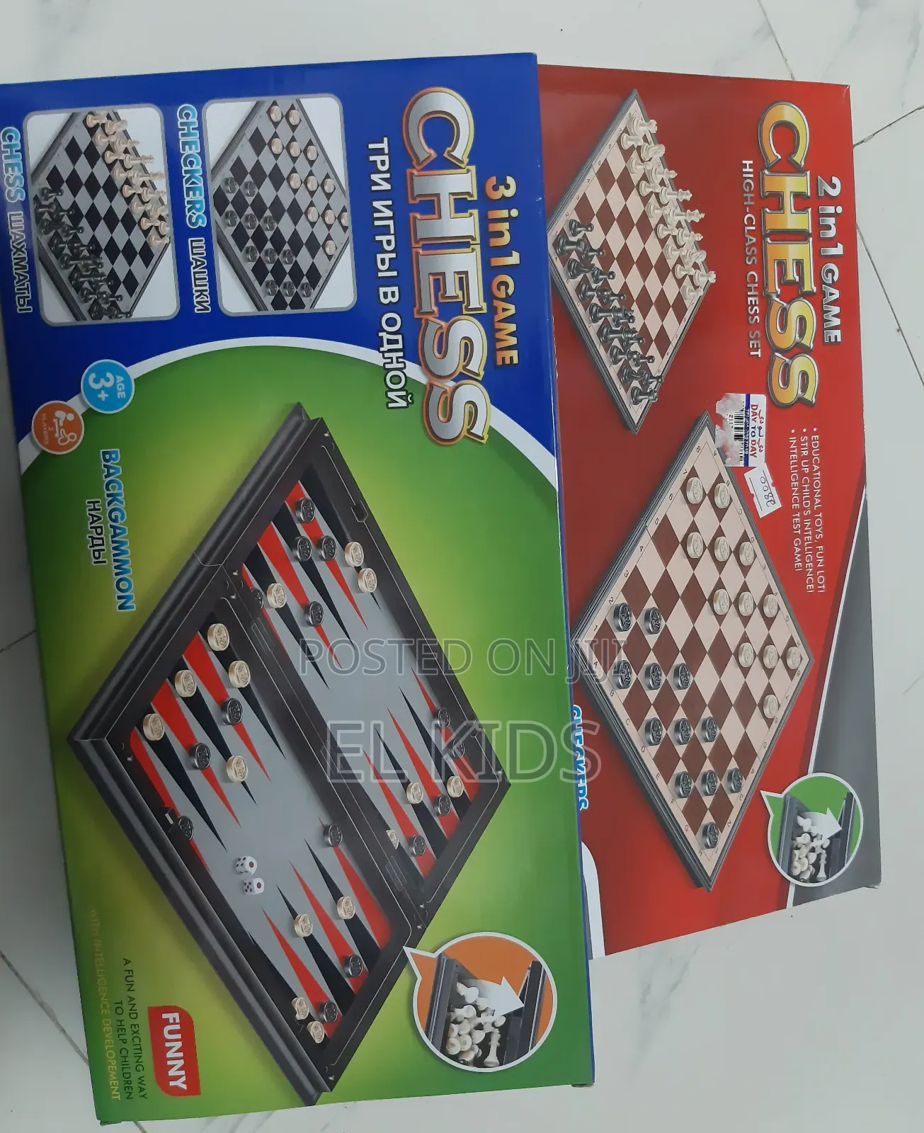 Magnetic Chess Board , 3 in 1 and 2 in 1