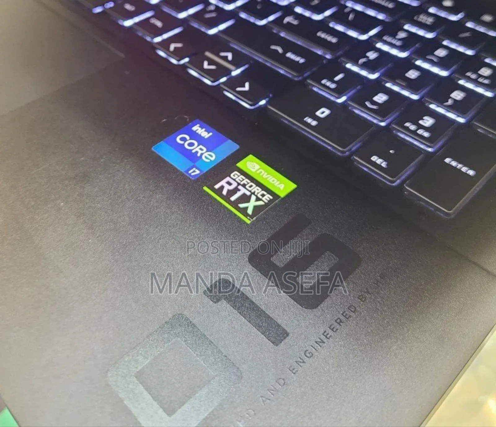 New Laptop HP Omen 16 16GB Intel Core I7 SSD 512GB