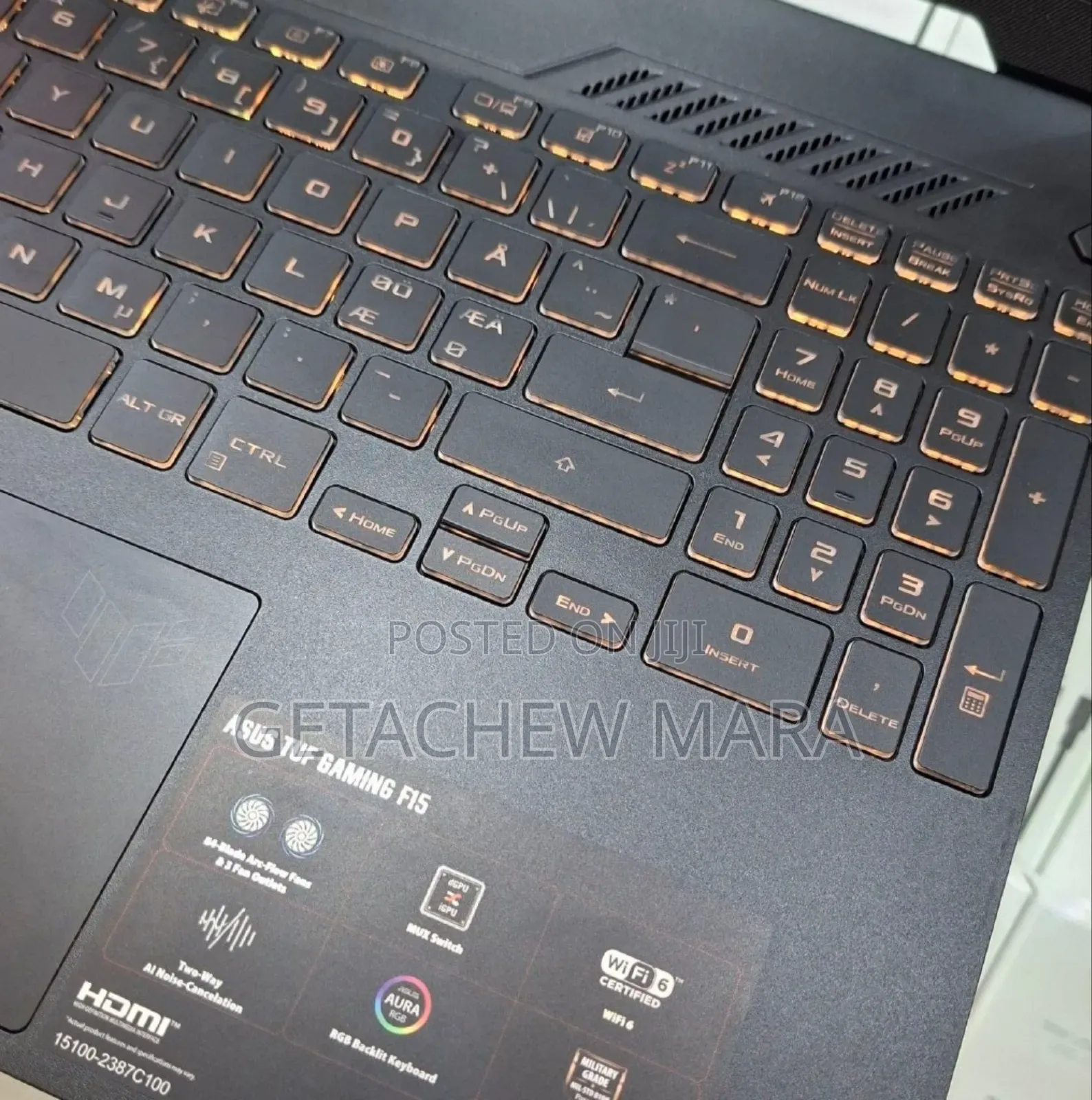 New Laptop Asus TUF Gaming A15 16GB AMD Ryzen 5 SSD 512GB