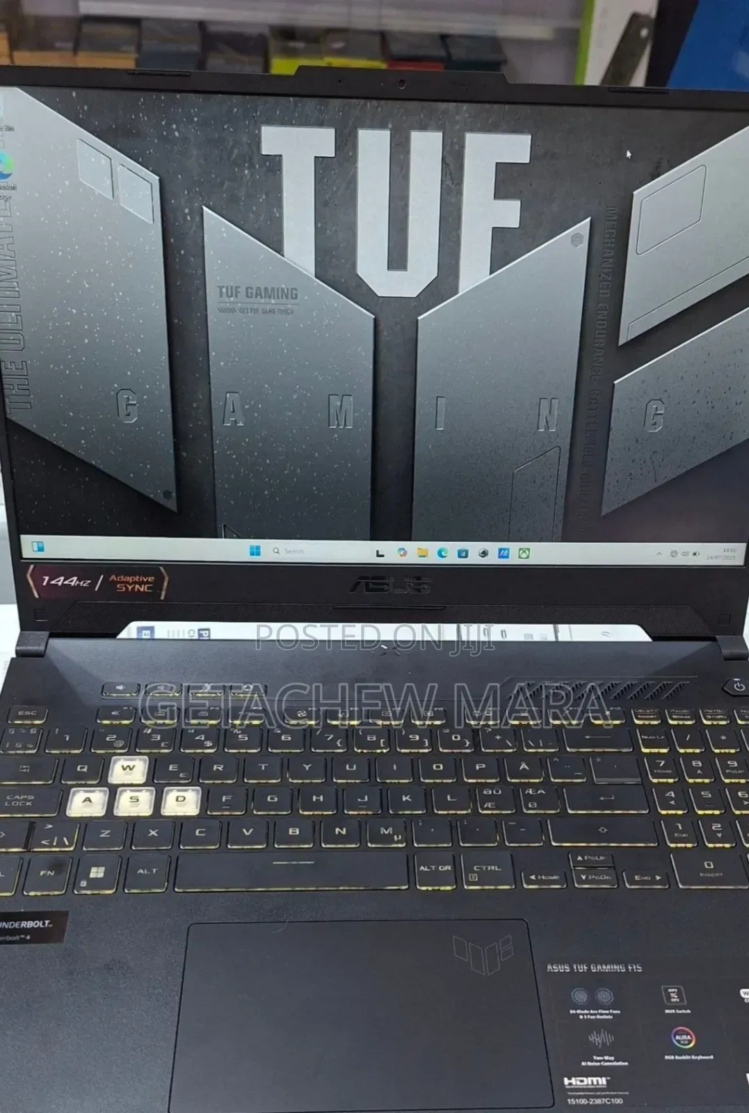 New Laptop Asus TUF Gaming A15 16GB AMD Ryzen 5 SSD 512GB