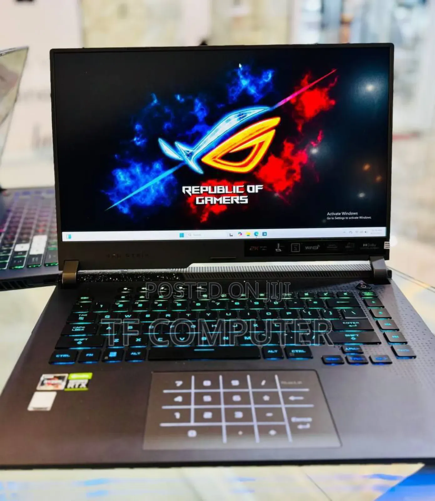 New Laptop Asus ROG Strix G15 16GB AMD Ryzen 9 SSD 512GB