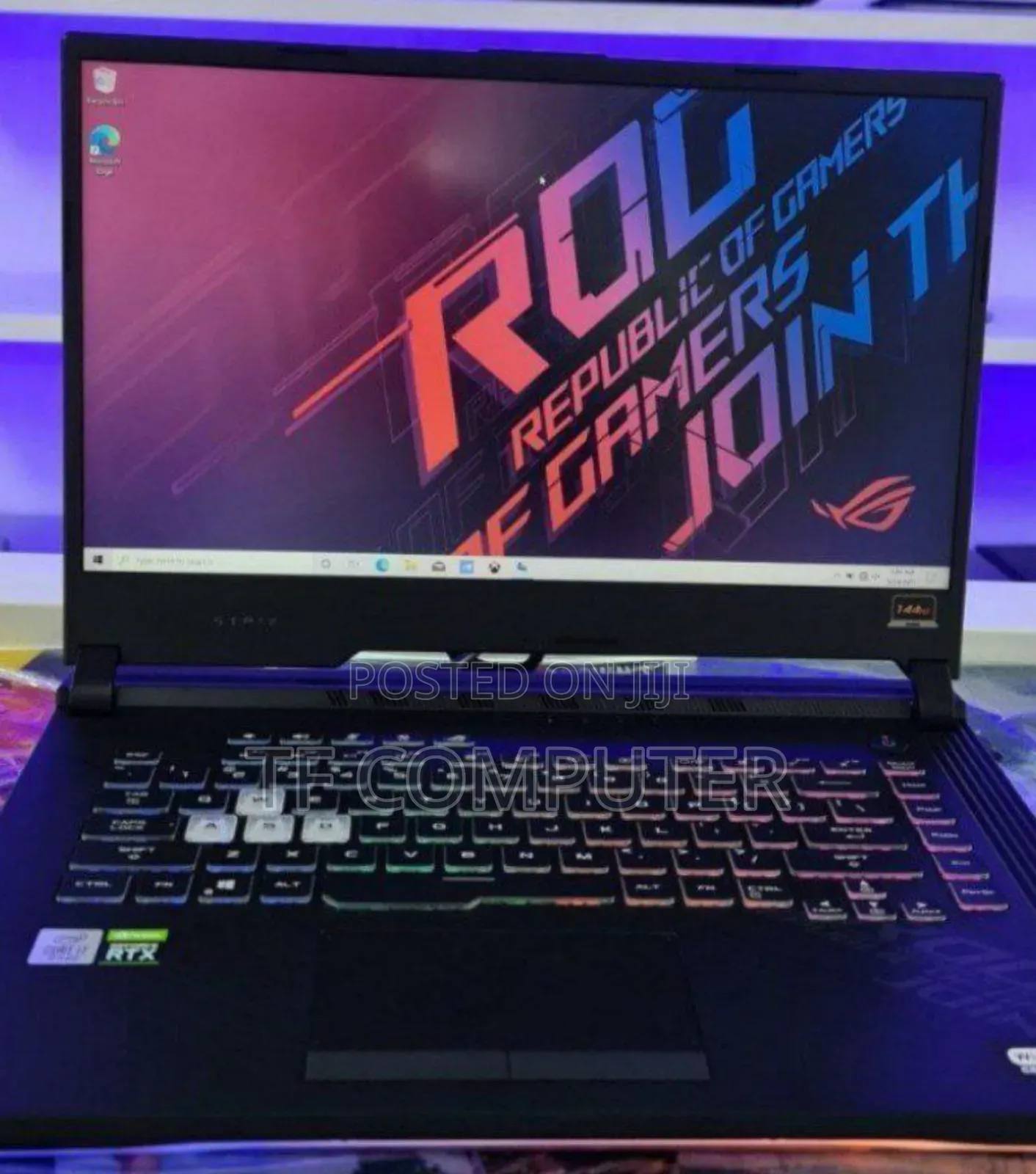 New Laptop Asus ROG Strix G15 16GB Intel Core I7 SSD 512GB