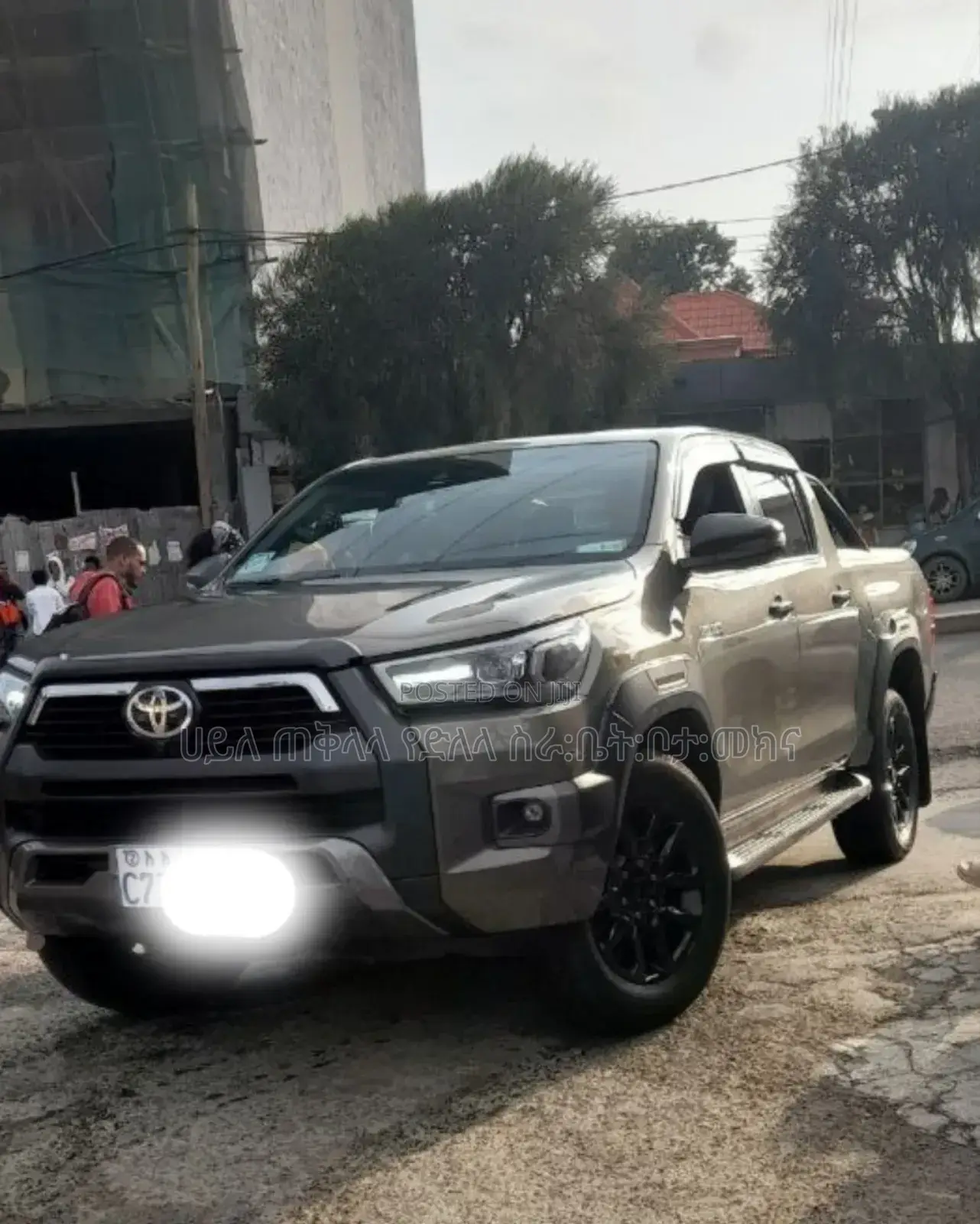 Toyota Hilux 2022 Matt Black