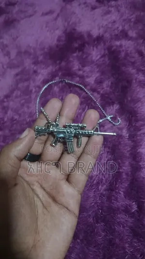 M4 Gun Necklace (For Pubg Players)