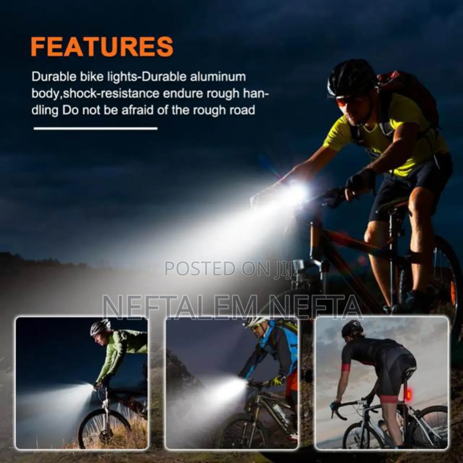 Rechargeable Bicycle Light Horn