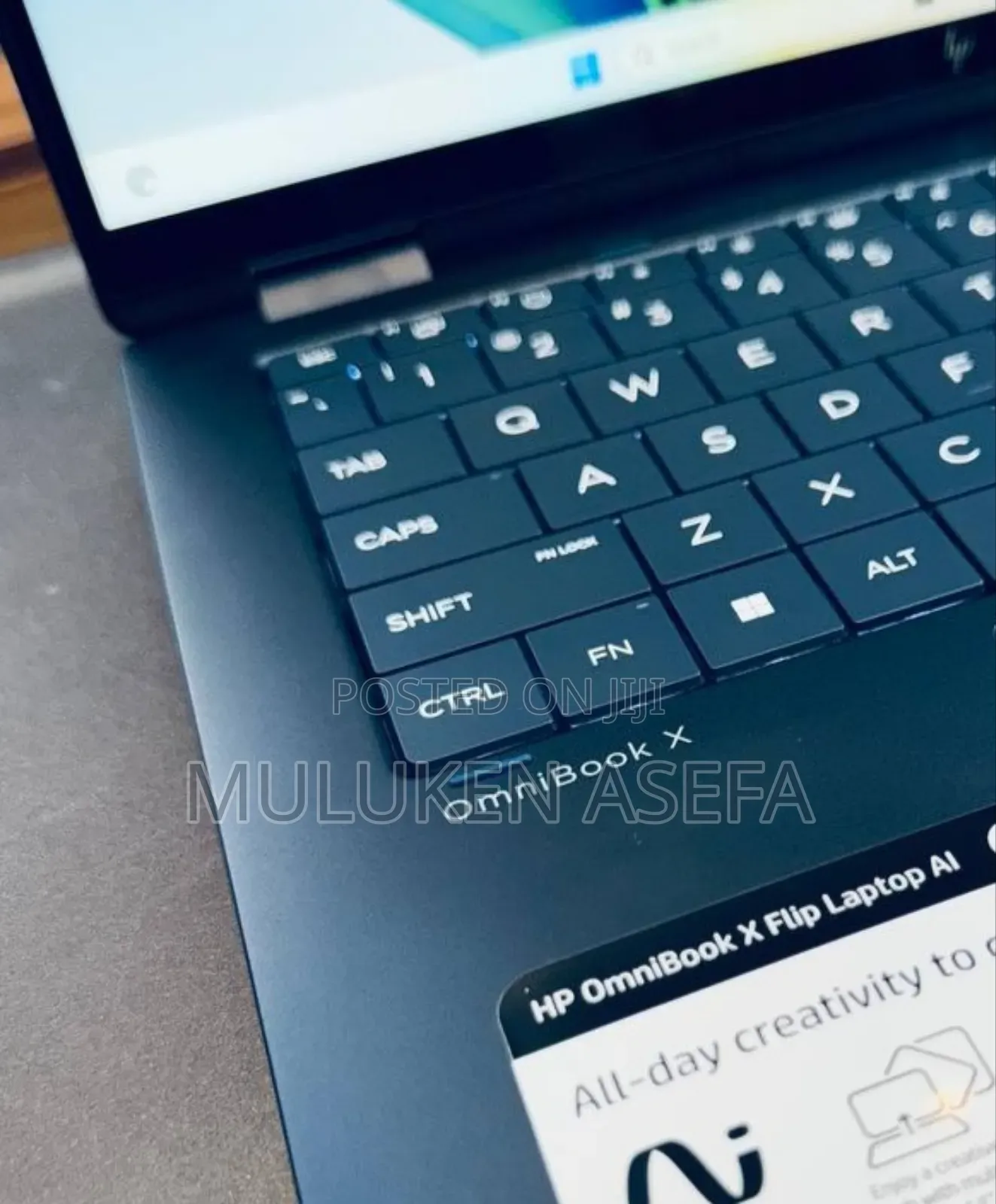 New Laptop HP OmniBook X Flip 14" 16GB Intel Core Ultra 7 SSD 1T