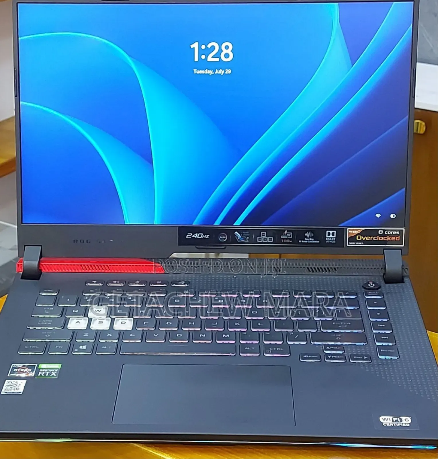New Laptop Asus ROG Strix G15 16GB AMD Ryzen 7 SSD 1T