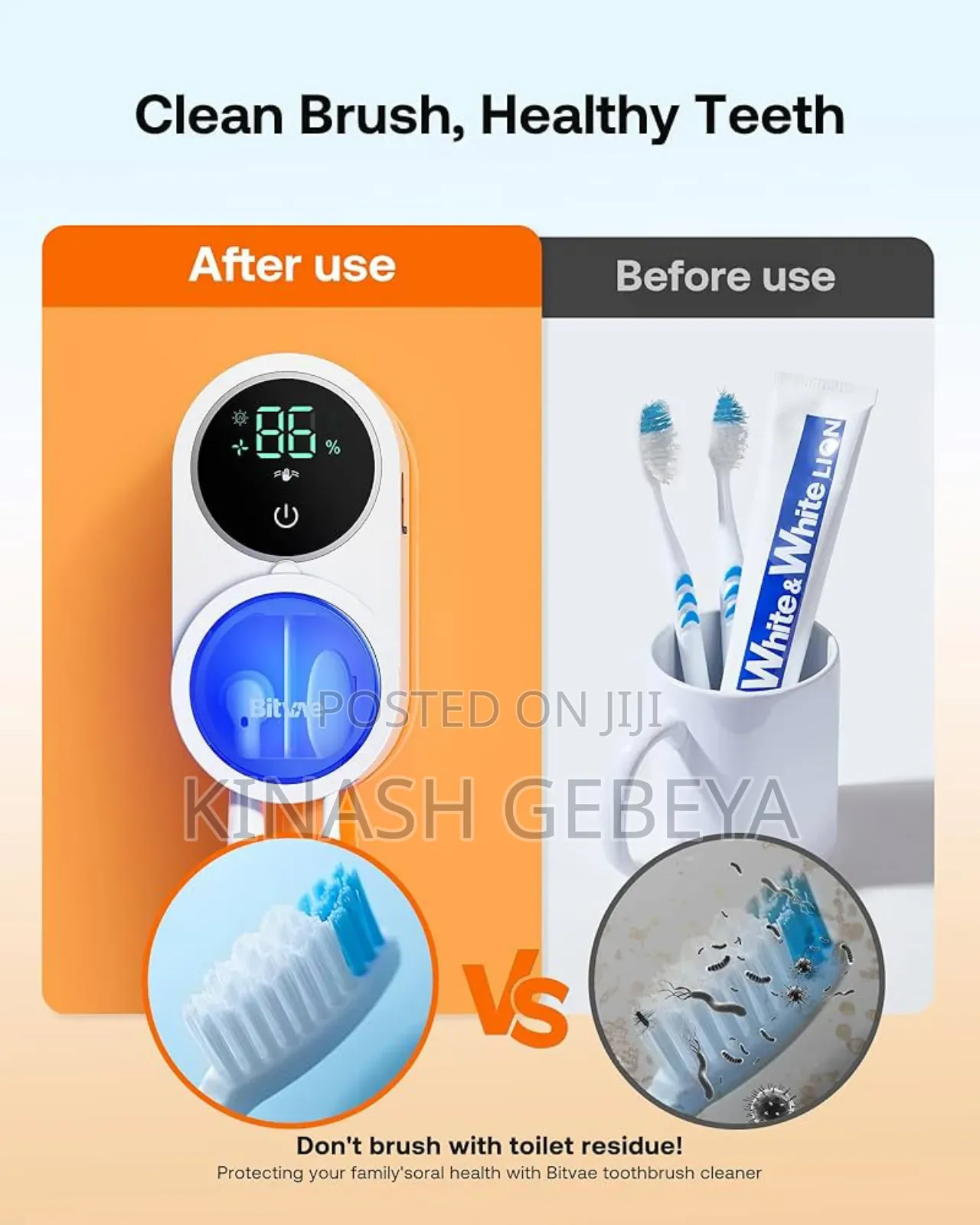 Bitvae Toothbrush Sterilizer And Holder