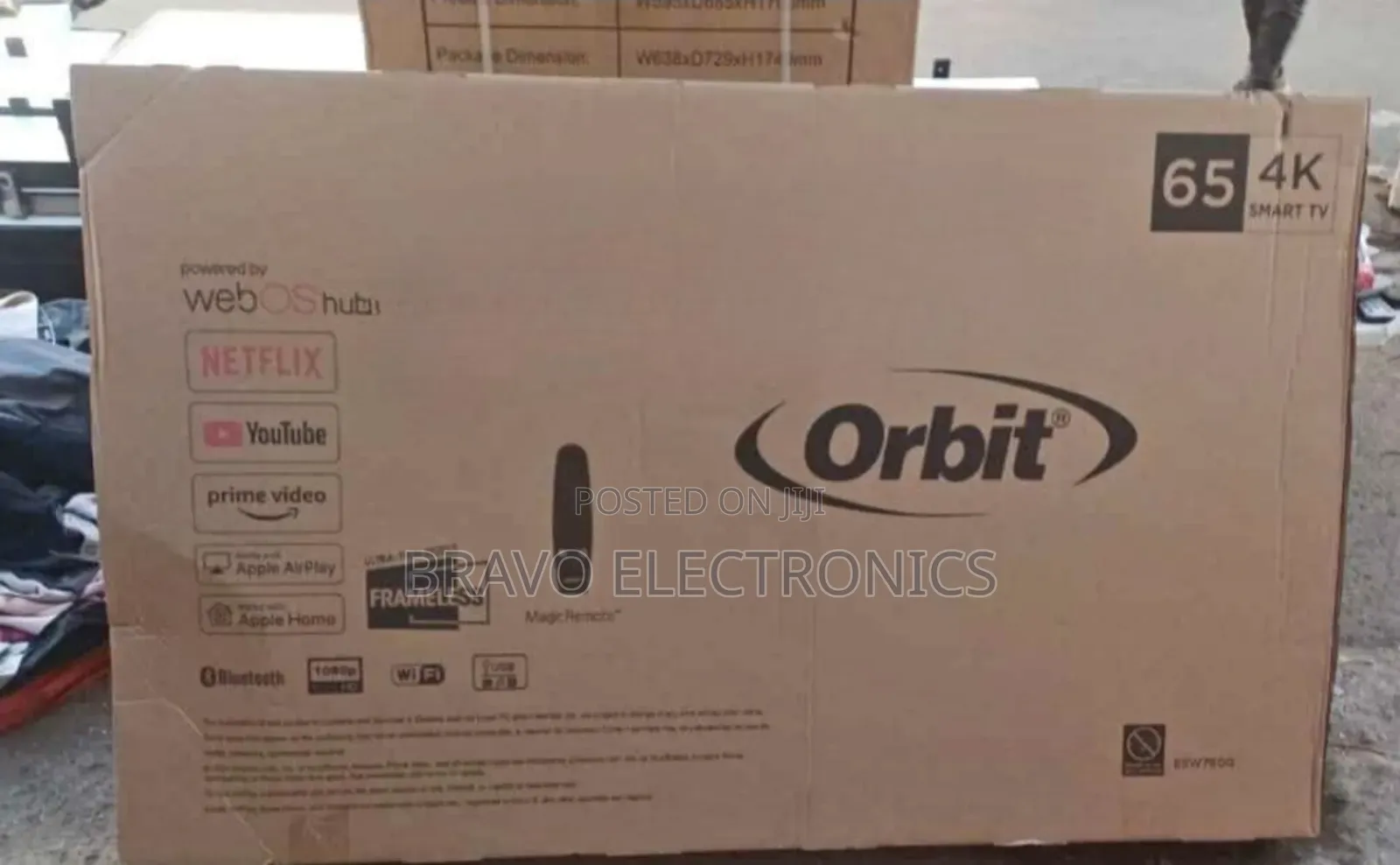  Orbit 65” Uhd Smart Tv – Big Screen 