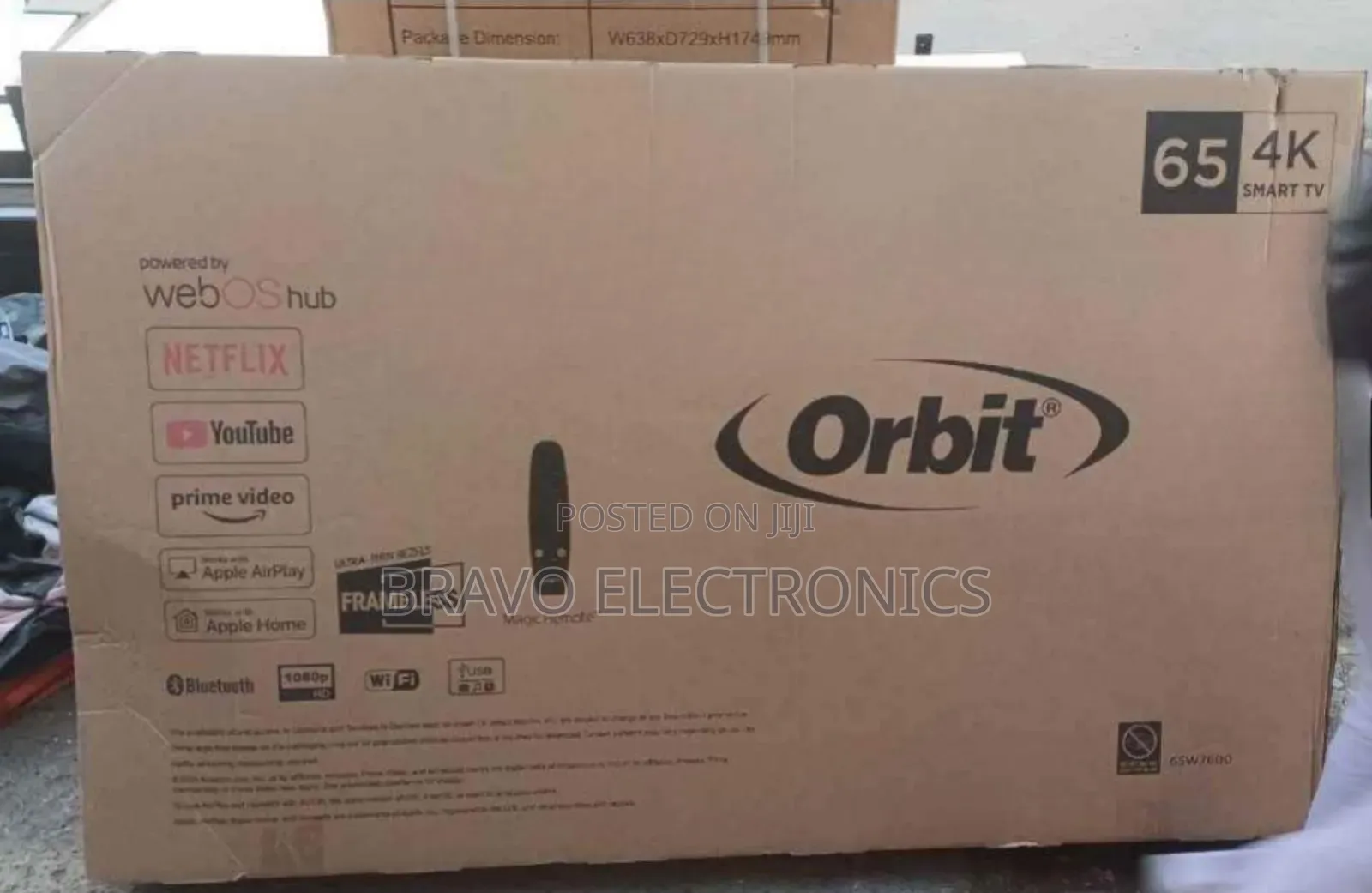  Orbit 65” Uhd Smart Tv – Big Screen 