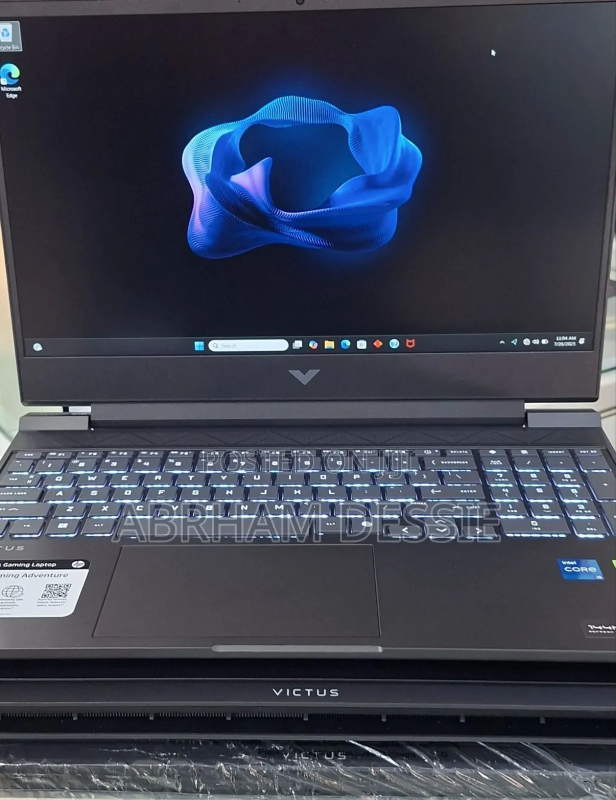 New Laptop HP Victus 15 8GB Intel Core I5 SSD 512GB