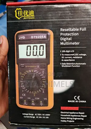 Photo - Digital Multimeter Jyd Dt9205a