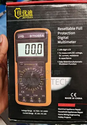 Digital Multimeter Jyd Dt9205a