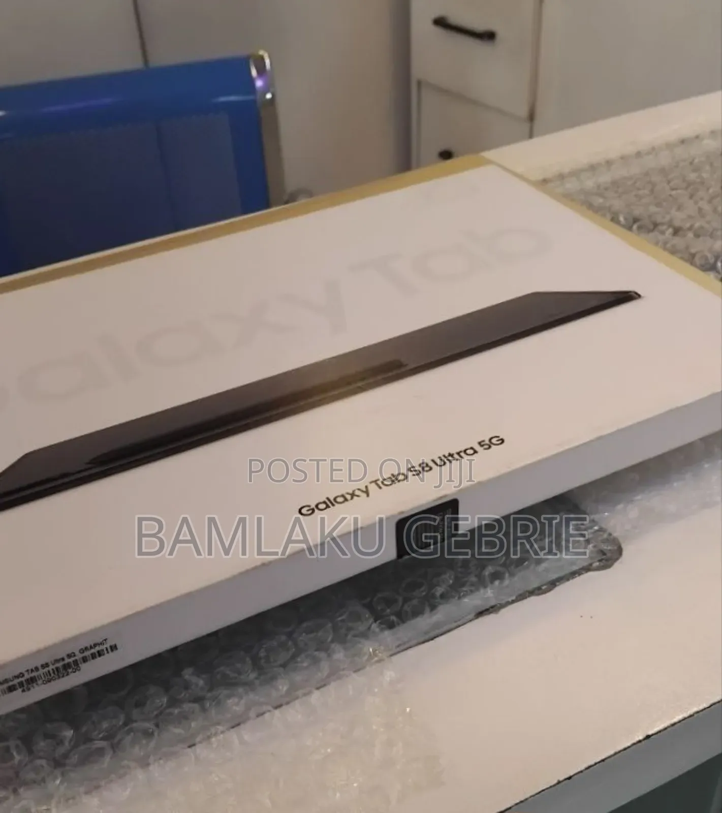 New Samsung Galaxy Tab S8 Ultra 256 GB Black