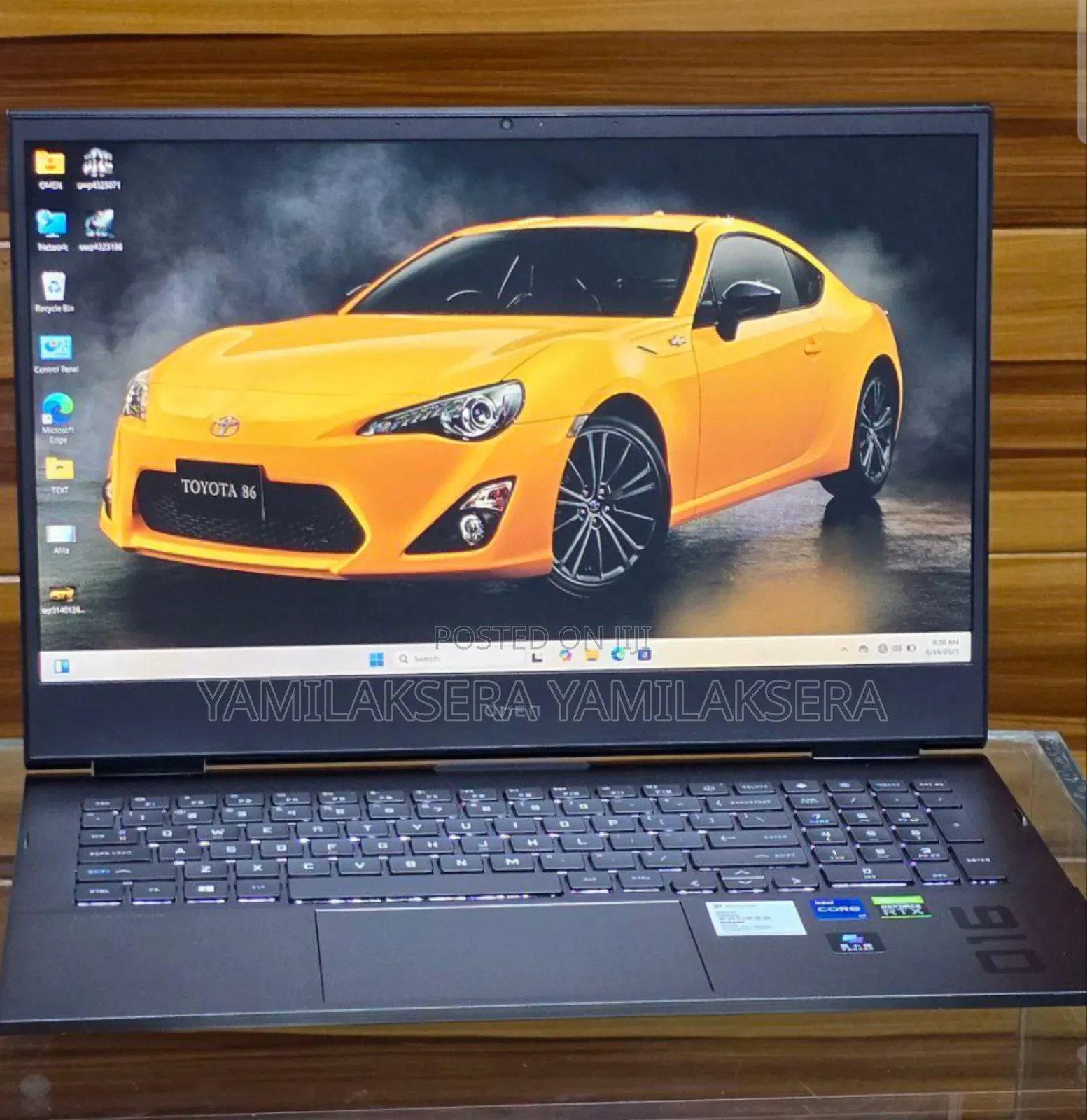 New Laptop HP Omen 16 16GB Intel Core I7 SSD 512GB