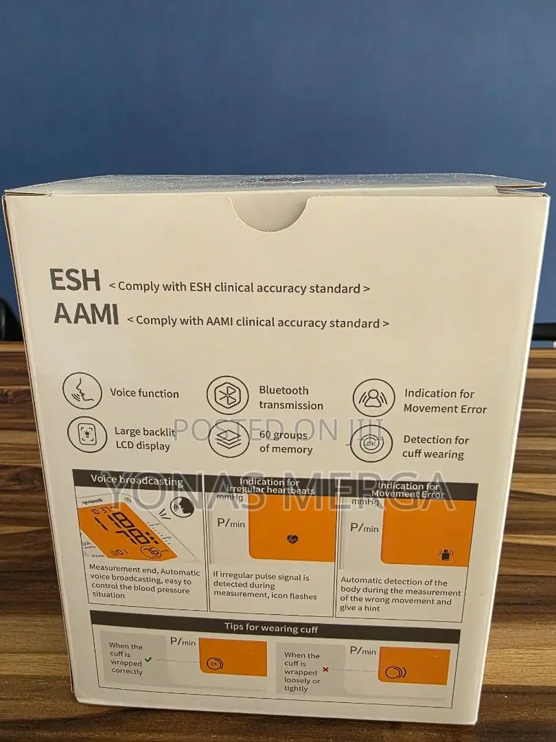 Bp Monitoring//Bpm÷ Easy Use Bp Machine for All Customers!