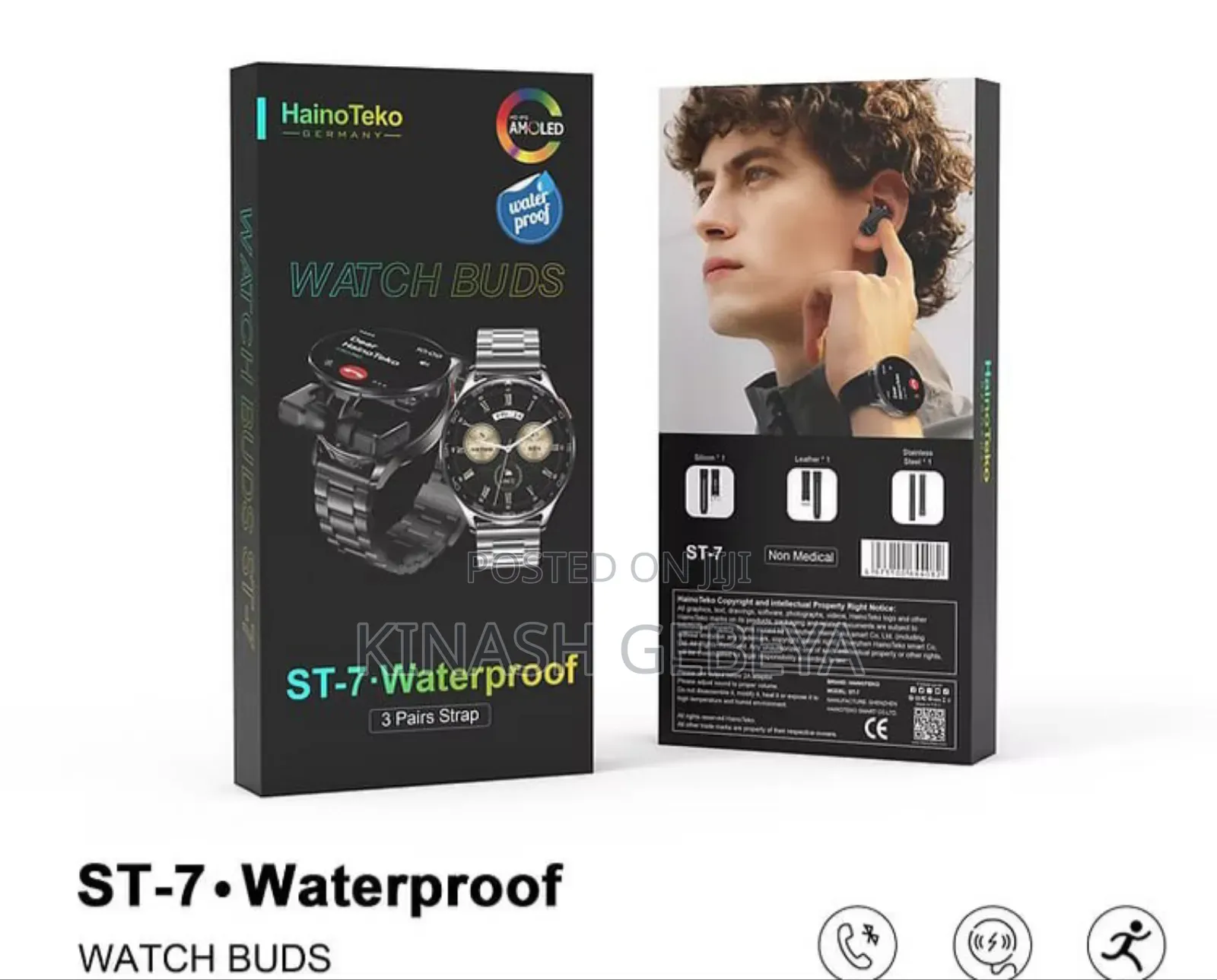 Haino Teko High Quality Smart Watch With Airpod