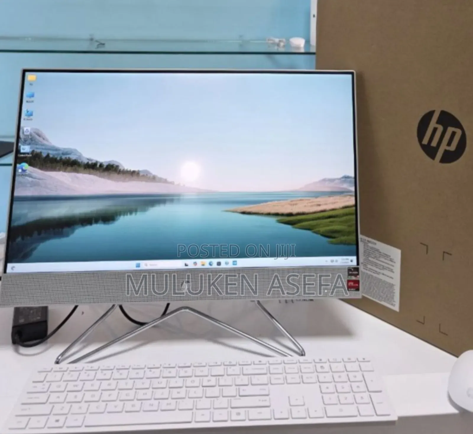 New Desktop Computer HP 290 G9 All-in-One 16GB AMD Ryzen 5 SSD 512GB