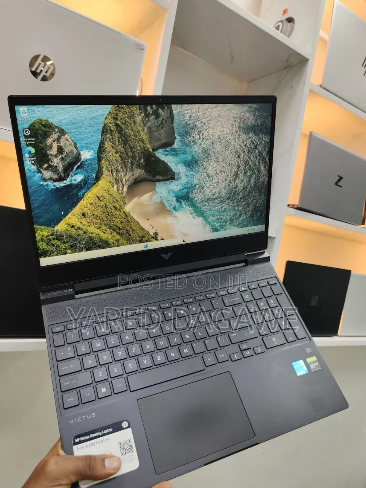 New Laptop HP Victus 15 16GB Intel Core I5 SSD 512GB