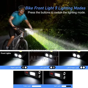 Rechargeable Bicycle Light and Horn