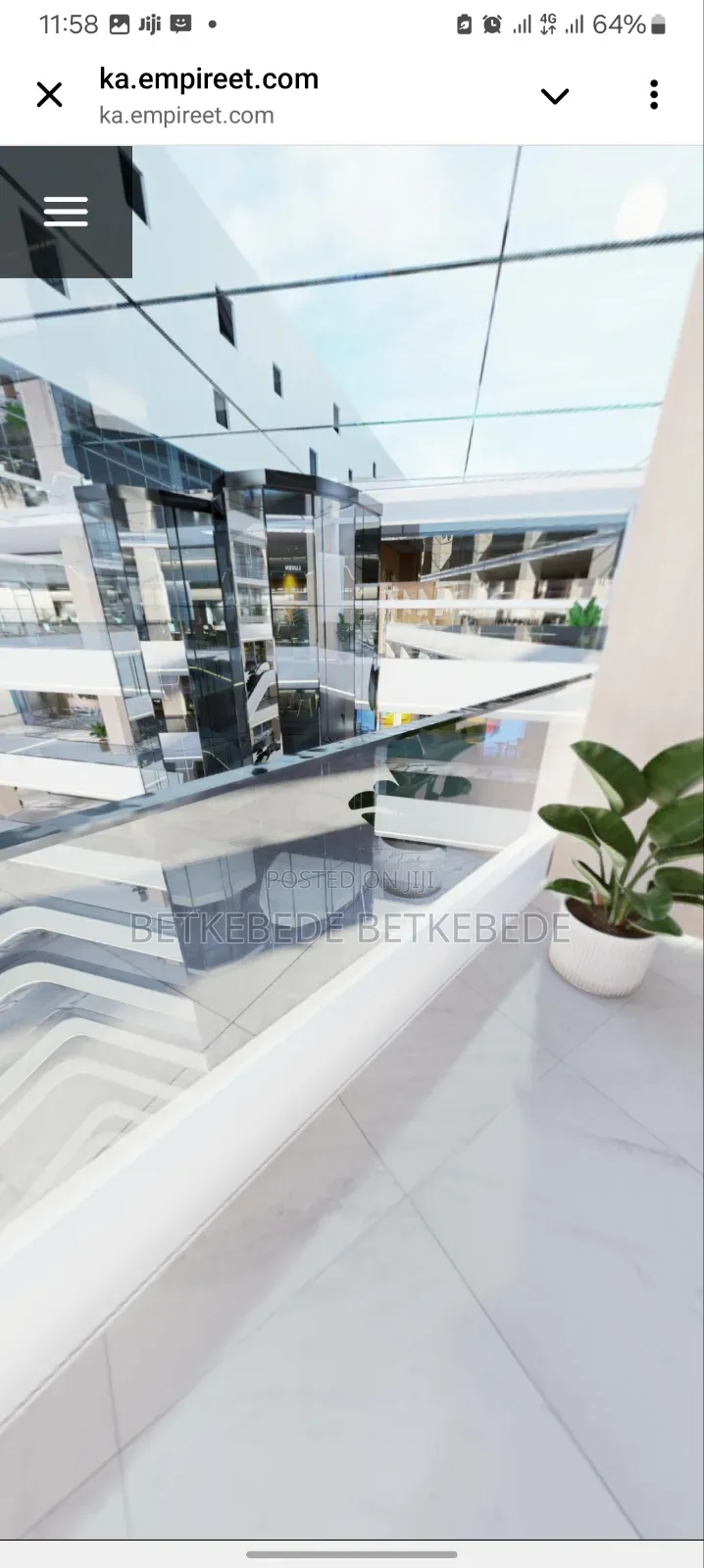 ዘመናዊ የንግድ ሱቅ ሸያጭ በካዛንቺስ ከወለድ ነፃ በሆነ የባንክ አማራጭ