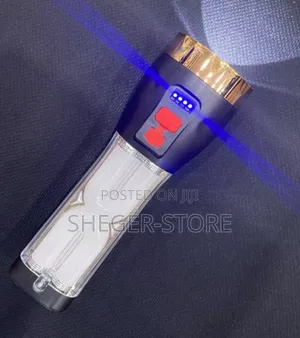 High Quality Rechargeable And Solar Led Flashlight