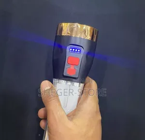 High Quality Rechargeable And Solar Led Flashlight