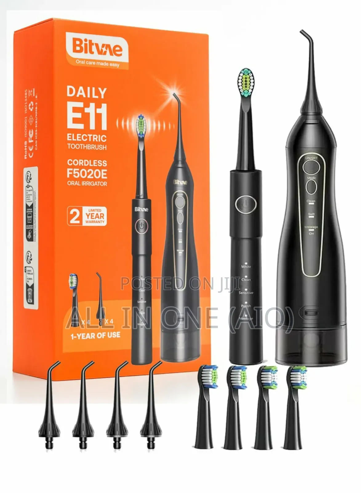 Bitvae Electrical Toothbrush and Water Dental Flosser