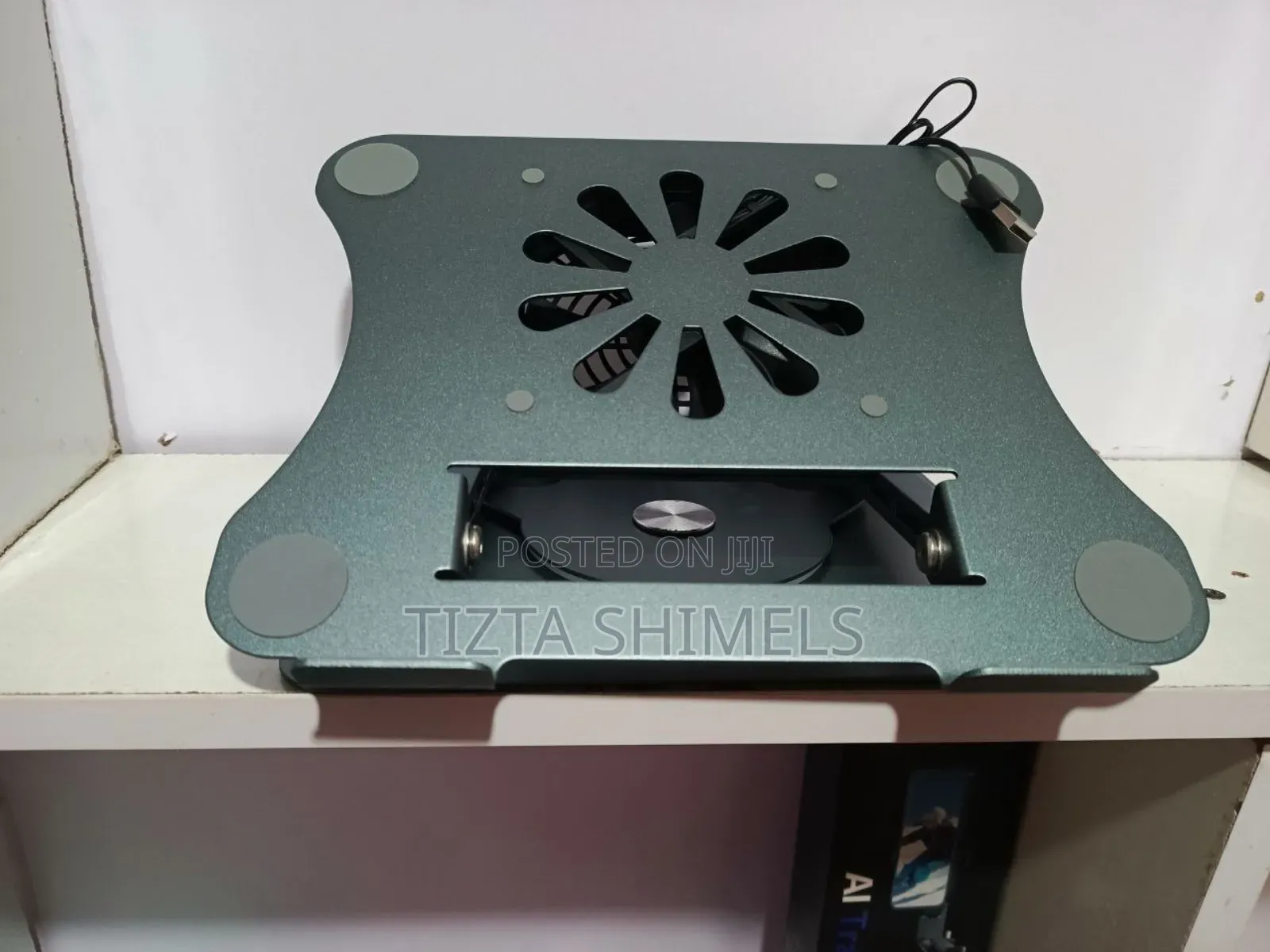 Laptop Stand With Electric Fan