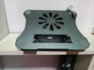 Laptop Stand With Electric Fan
